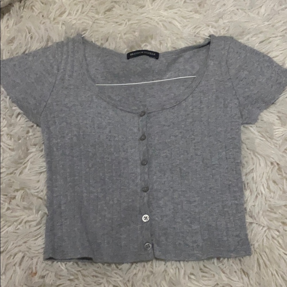 Brandy Melville button down sweater